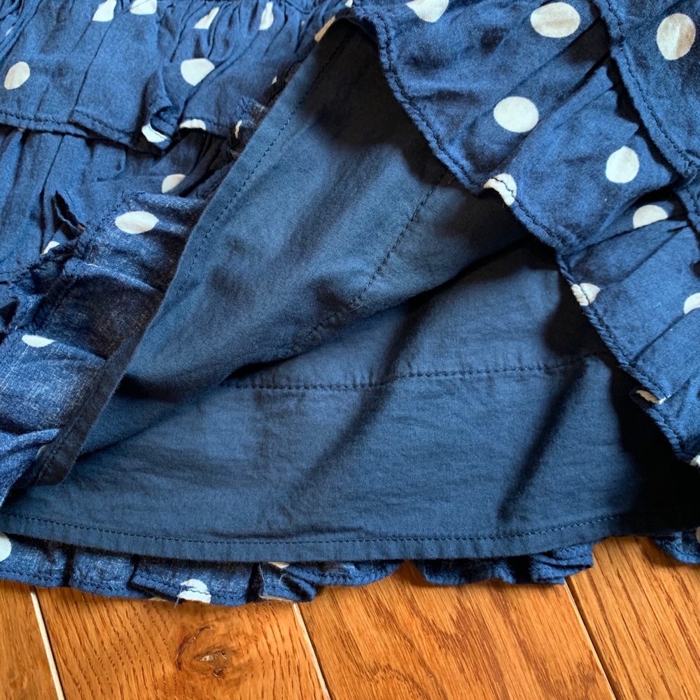 Abercrombie & Fitch polka dot ruffled mini skirt - Picture 3 of 6